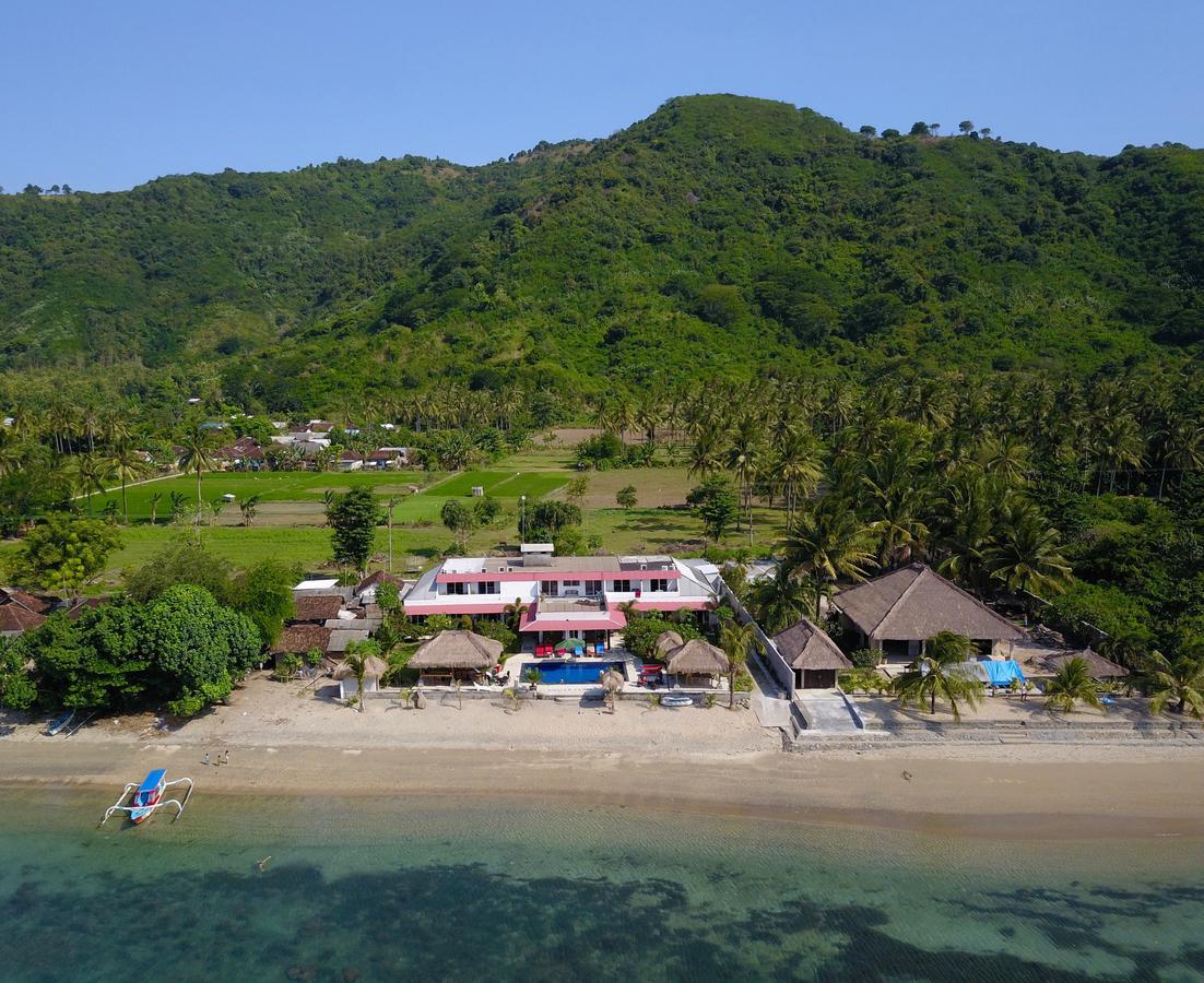 Silver Fern Beach Retreat Sekotong Exteriör bild